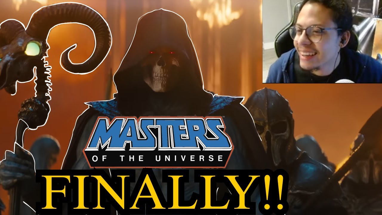 MASTERS OF THE UNIVERSE - TRAILER REACTION 