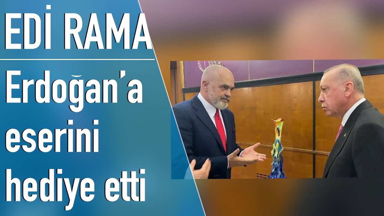 Arnavutluk Başbakanı Rama ile Erdoğan'ın 'vazo' diyaloğu: Senin böyle maharetlerin var mı?