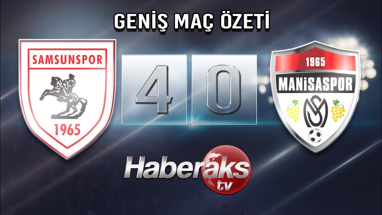 Yılport Samsunspor – Manisaspor (Geniş Maç Özeti) - 08 Aralık 2018