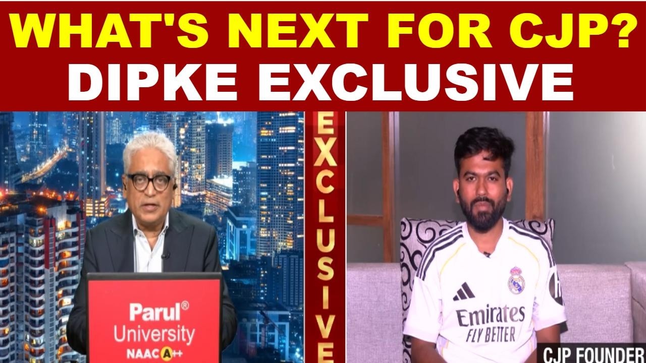 Live: CJP Founder Abhijeet Dipke Exclusive With Rajdeep | What's Next for CJP Students Protest?