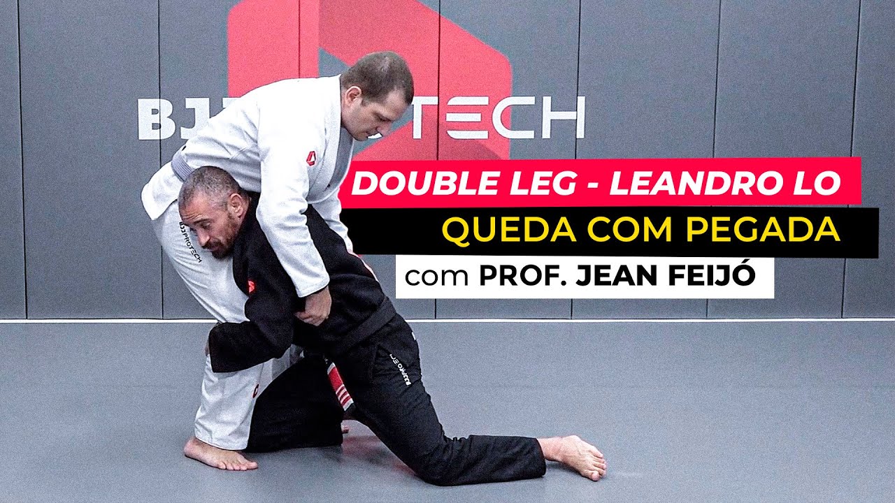 DOUBLE LEG DO LEANDRO LO! Você sabe como aplicá-la? Quede todo mundo no jiu-jitsu!