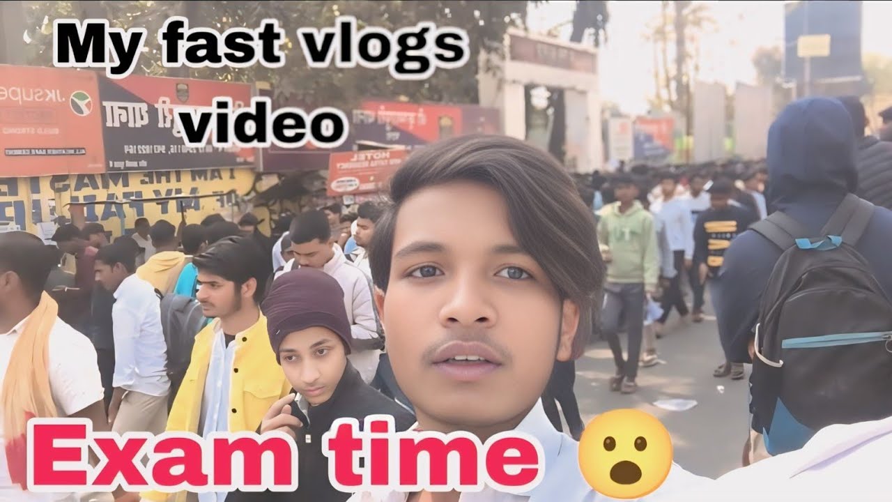 Video - Exam time vlogs video 😘📝⚠️
