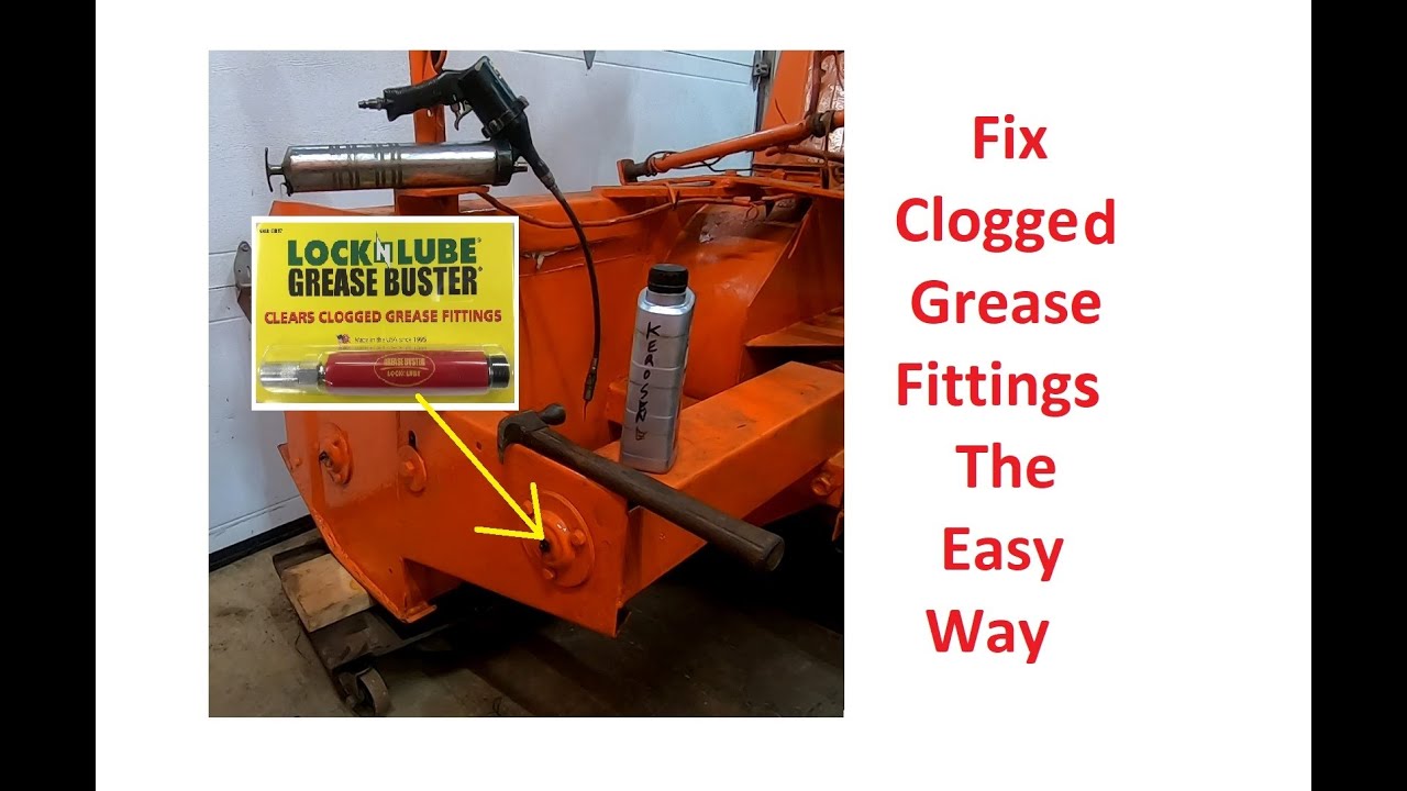 The Original Grease Buster   Clean Clogged Fittings