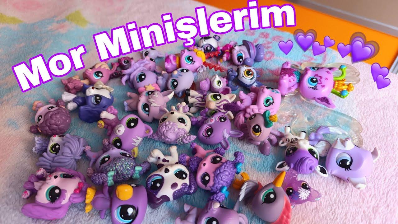 MOR MİNİŞLERİME BAKIYORUZ!💜🍇