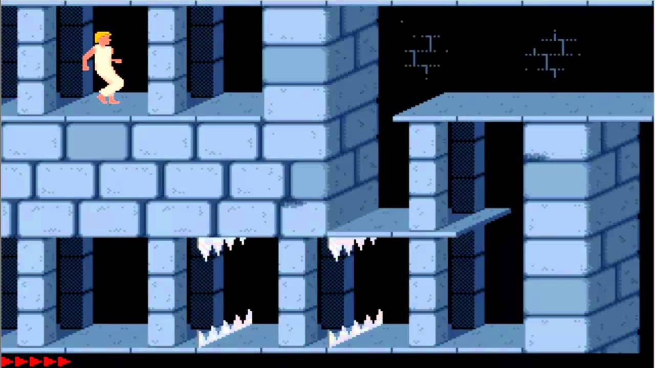 Prince of Persia 1 -  Ms-Dos Classic PC-Game (1989) Playthrough