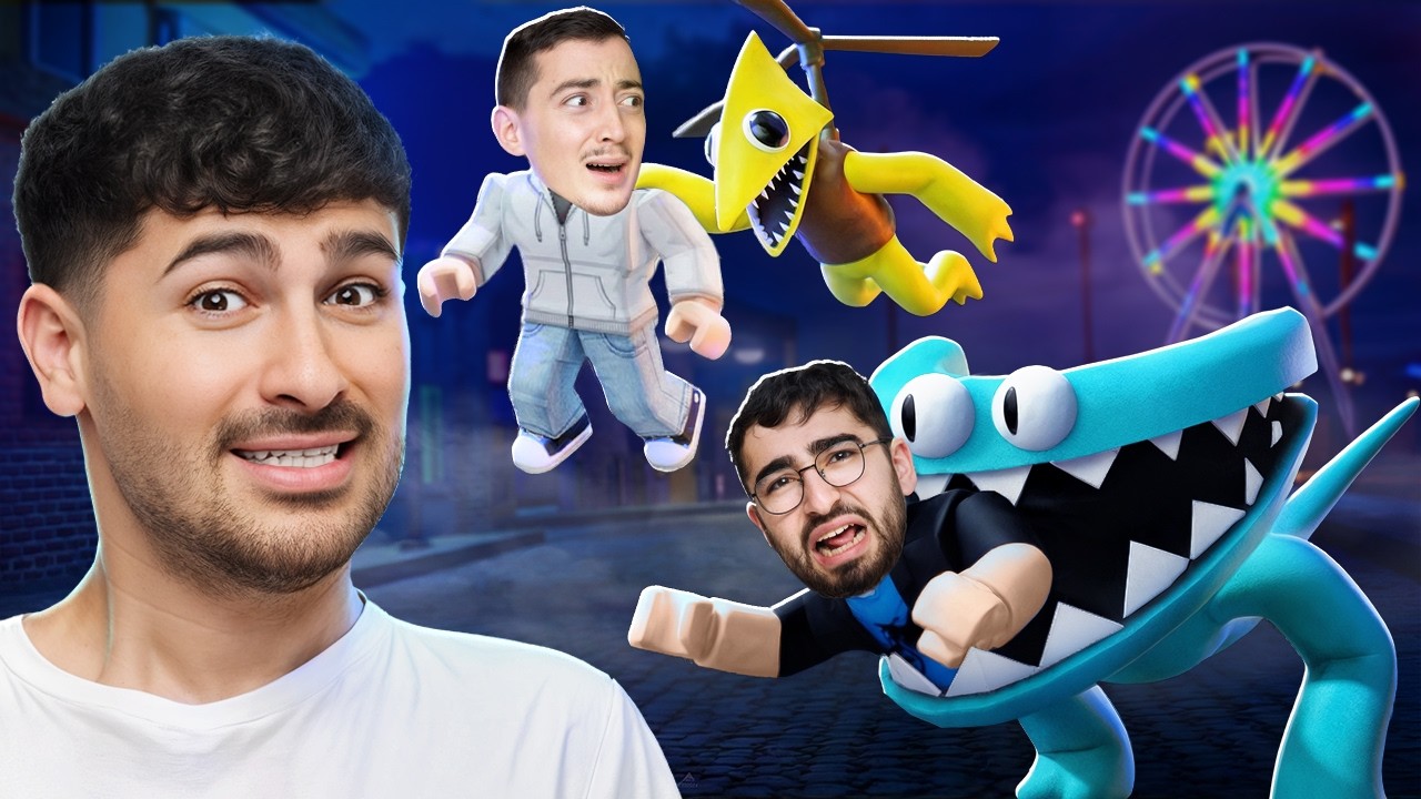 נתקענו בלונה פארק עם המפלצות של רובלוקס!! (עם הנובים)