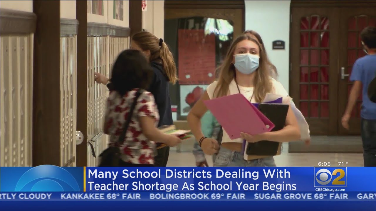Many School Districts Dealing With Teacher Shortage As School Year Begins