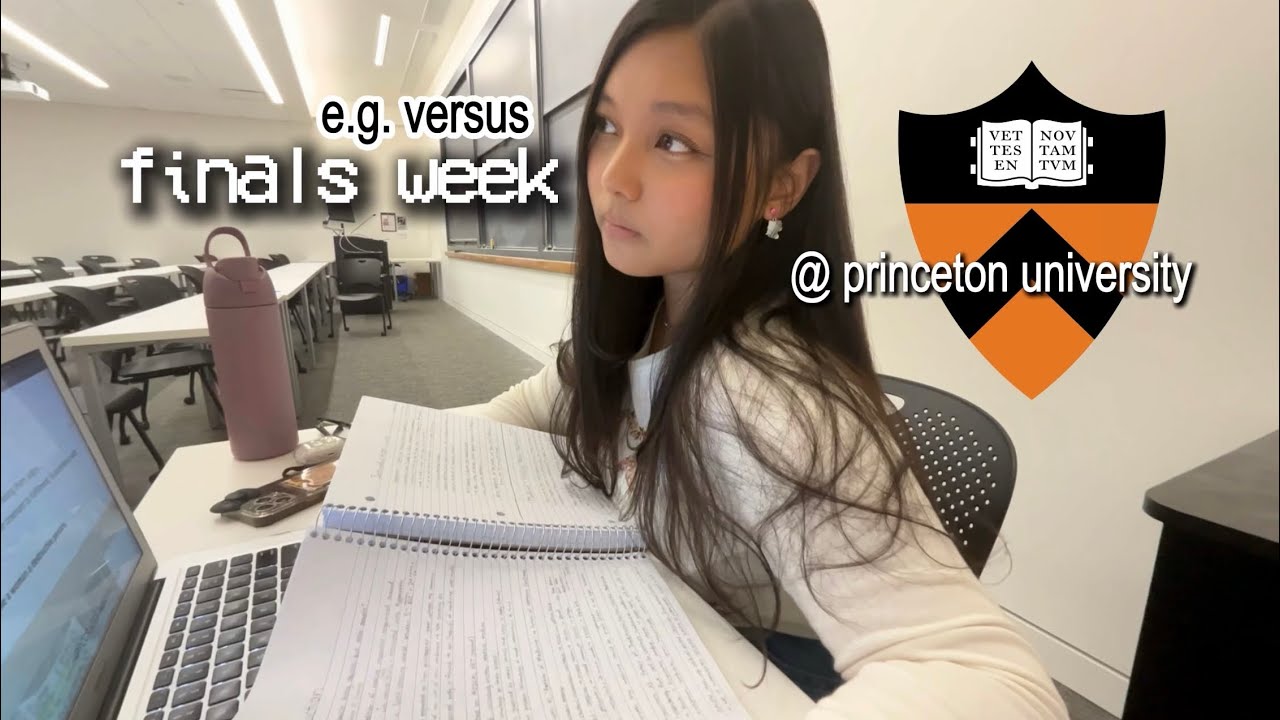 surviving finals week at princeton university🎧 ivy league study vlog