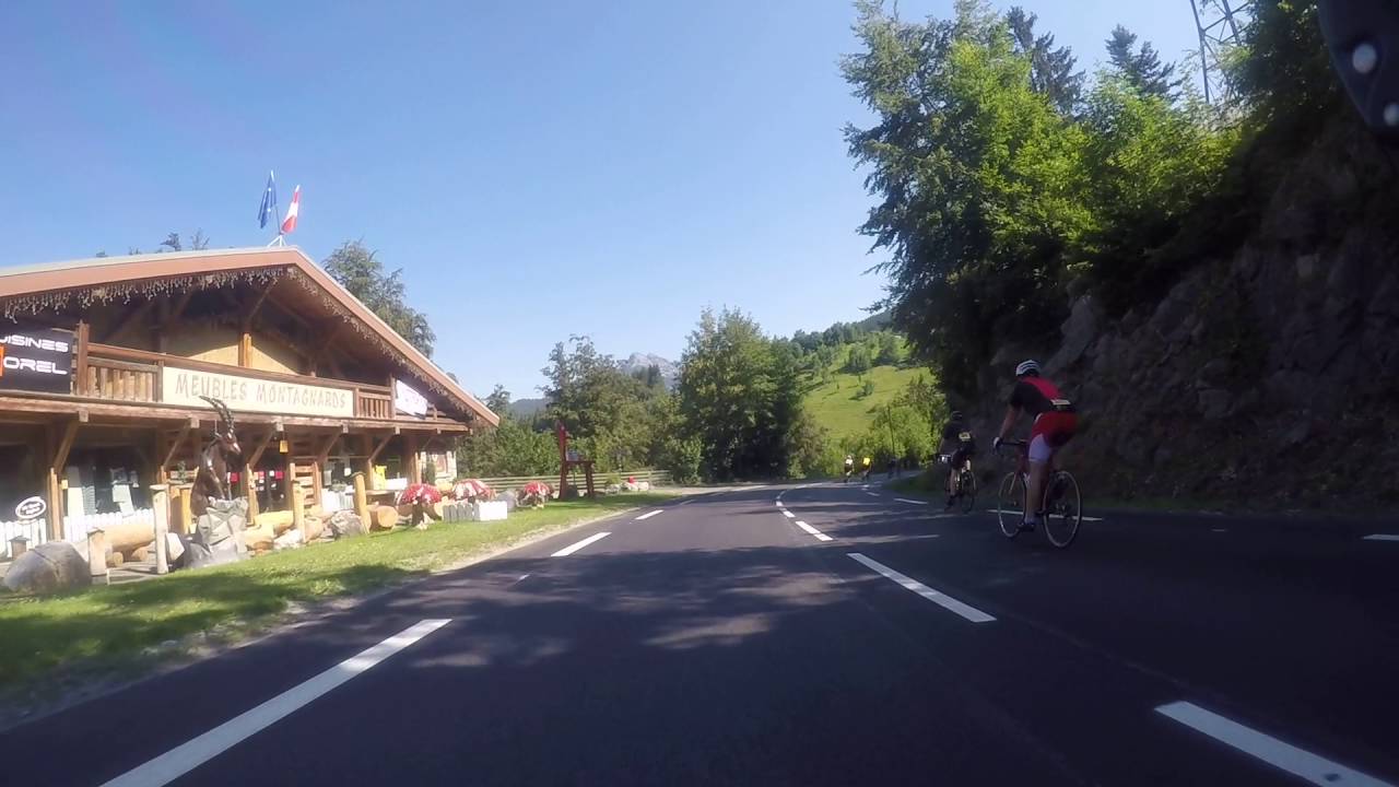 Descent of Col des Aravis Etape du Tour 2016