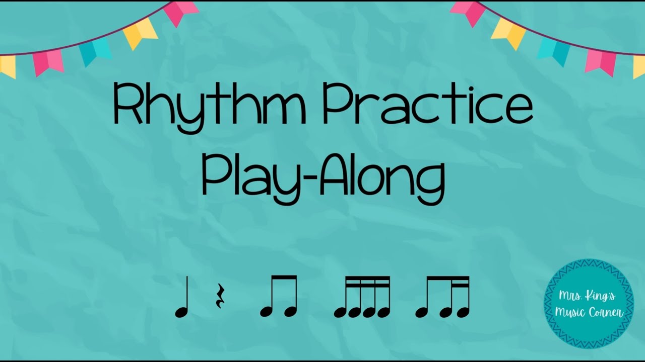 Chill Rhythm Play Along; sixteenth notes, ti-tika