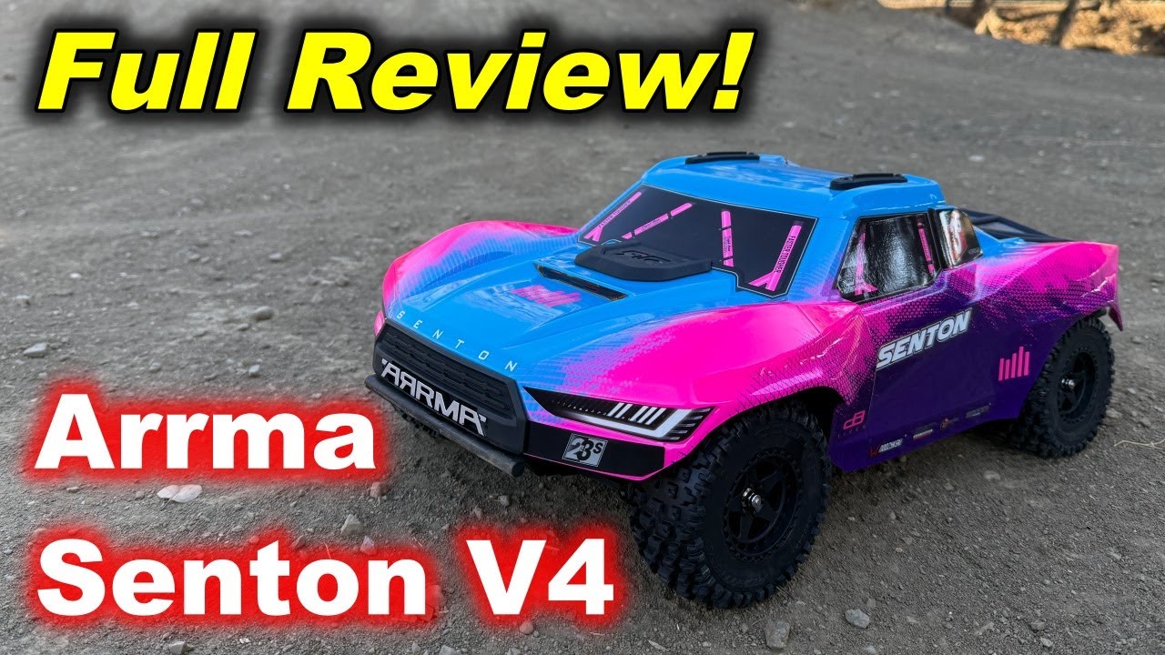 Полный обзор: Arrma Senton V4 4x4 223S BLX — лучший грузовик для коротких дистанций