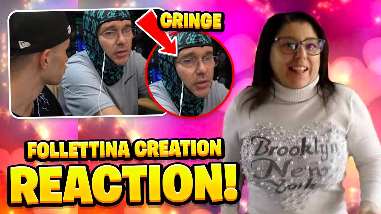 MIO PAPÀ REAGISCE a FOLLETTINA CREATION PER la PRIMA VOLTA! *CRINGE*