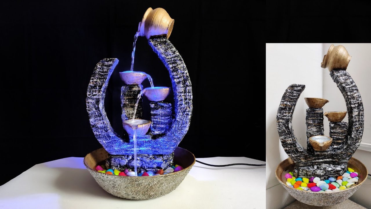 Water Fountain Homemade | DIY Amazing Tabletop Water Fountain