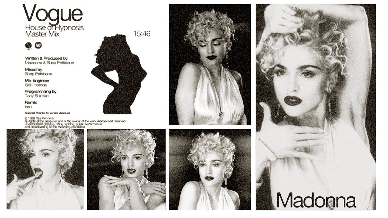 Madonna -  Vogue (House Of Hypnosis Mix - Fan Music Video)
