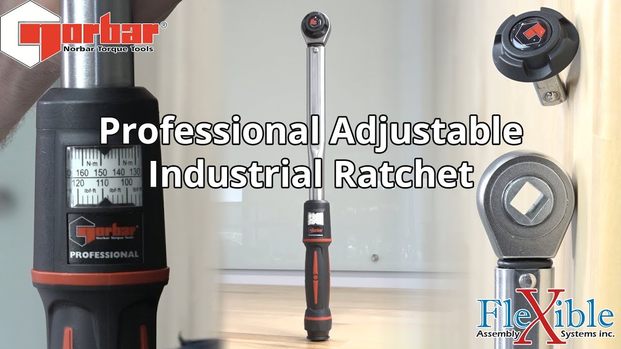 Norbar Professional Adjustable Industrial Ratchet
