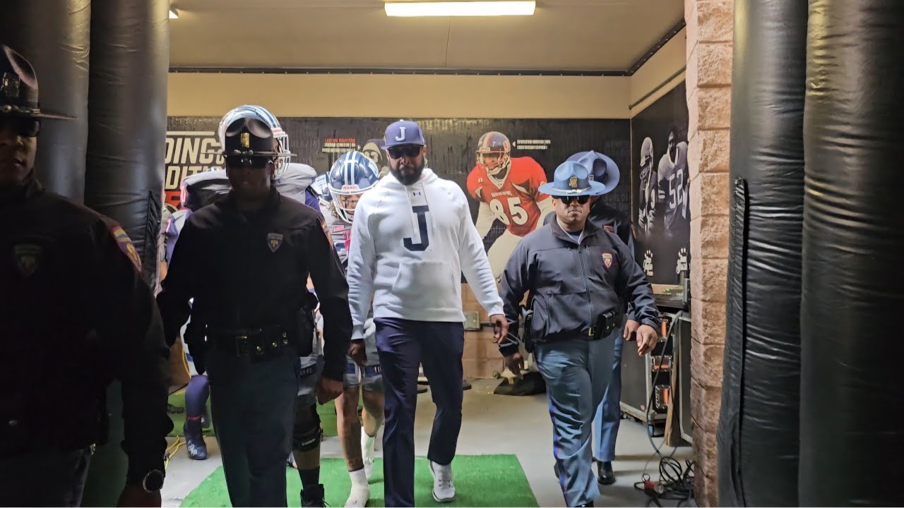 🚨 Jackson State vs Southern | SWAC Championship 2024 | Tigers take the field + Coin Toss