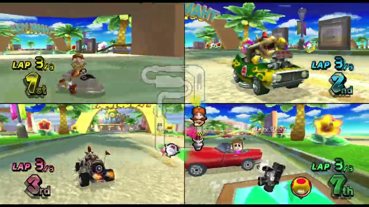 Mario Kart Wii ✦ 4 Players #252