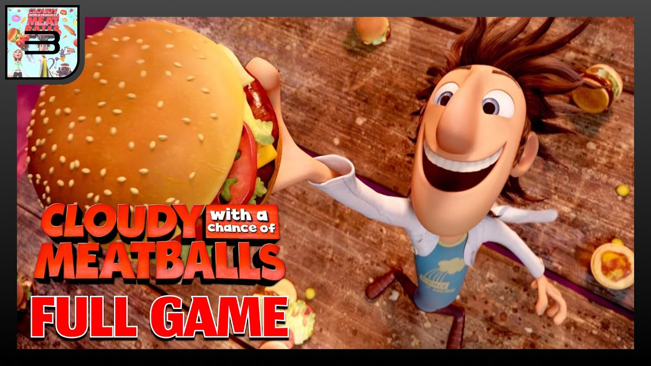 Cloudy With a Chance of Meatballs [PS3] Full Game Walktrough | Longplay | No Commentary