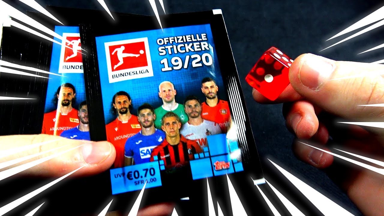 Bundesliga Sticker 19/20 WÜRFEL DRAFT CHALLENGE 😱🔥