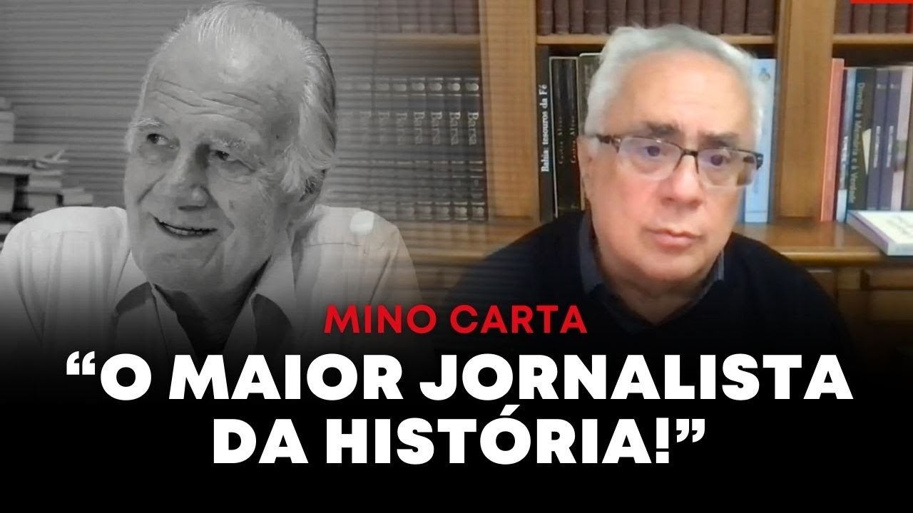 LUIS NASSIF HOMENAGEIA MINO CARTA