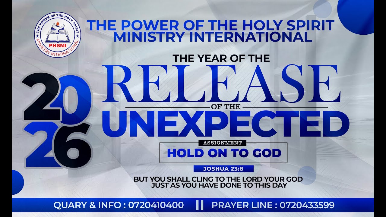 HOLDIMG TO GOD: MY GATEWAY TO SUCCESS || APOSTLE KELVIN || TPHSMI || 11-01-2026