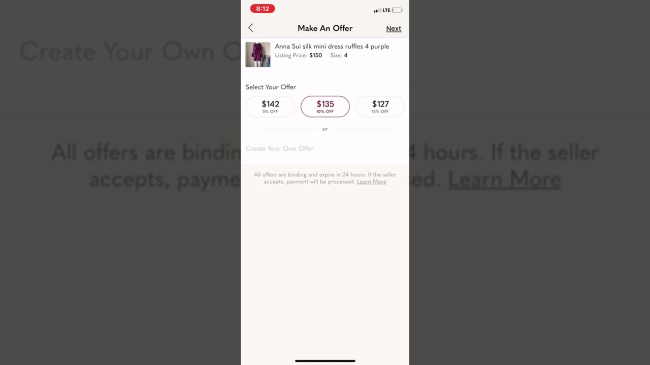 New Poshmark Feature: Suggested Offers