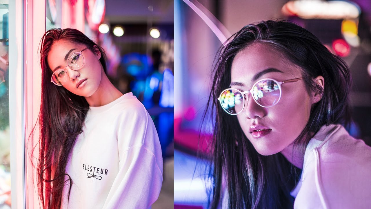 How To Shoot Neon Portrait Photography