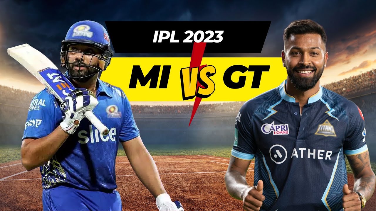 MI VS GT: Will Mumbai Indians be able to halt the Gujarat Titans? | IPL 2023