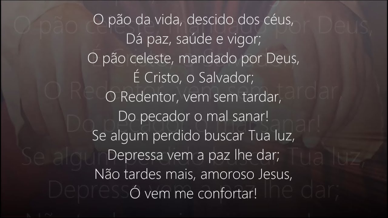 Hino 328 - Harpa Crist&atilde; - O P&atilde;o da Vida