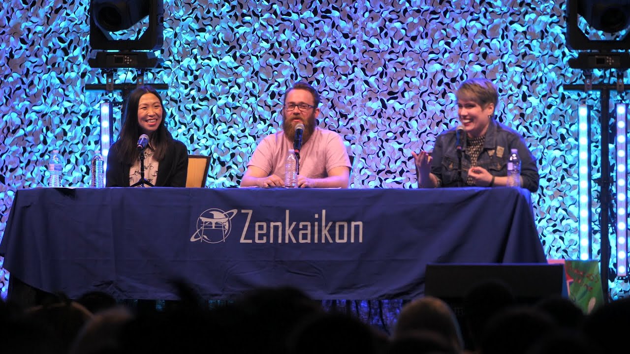 Zenkaikon 2019 - The Voice Actor's Panel (Michaela Dietz, Austin Tindle, Monica Rial)