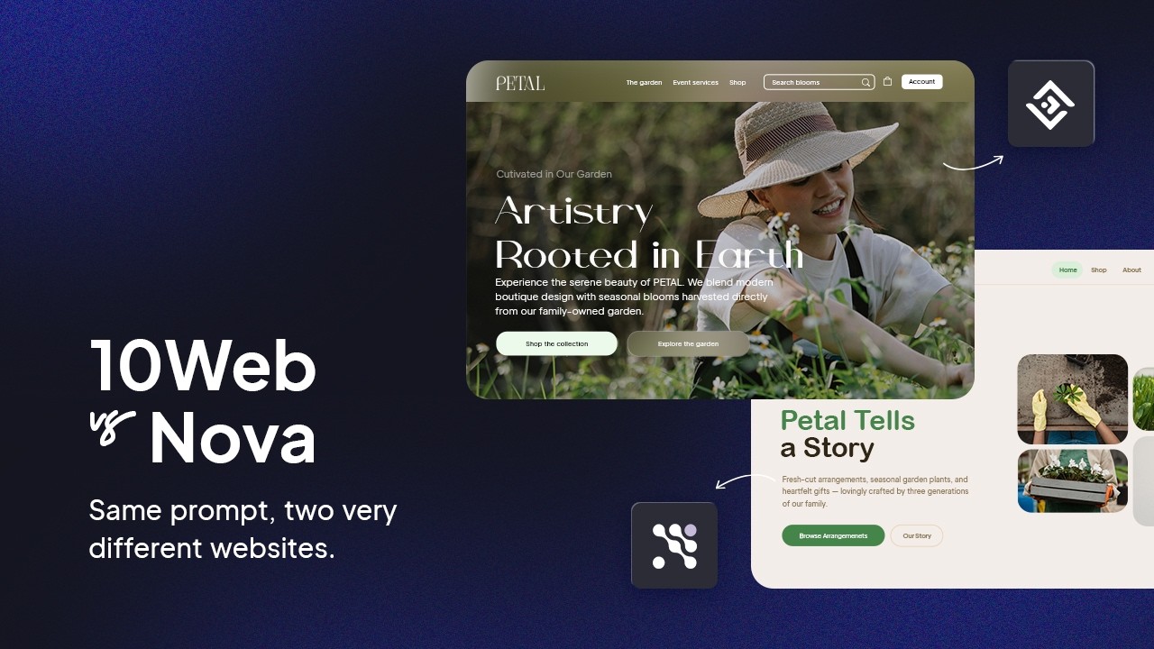 10Web vs Nova: Which AI Builder Is The Best For Hosting Partners?