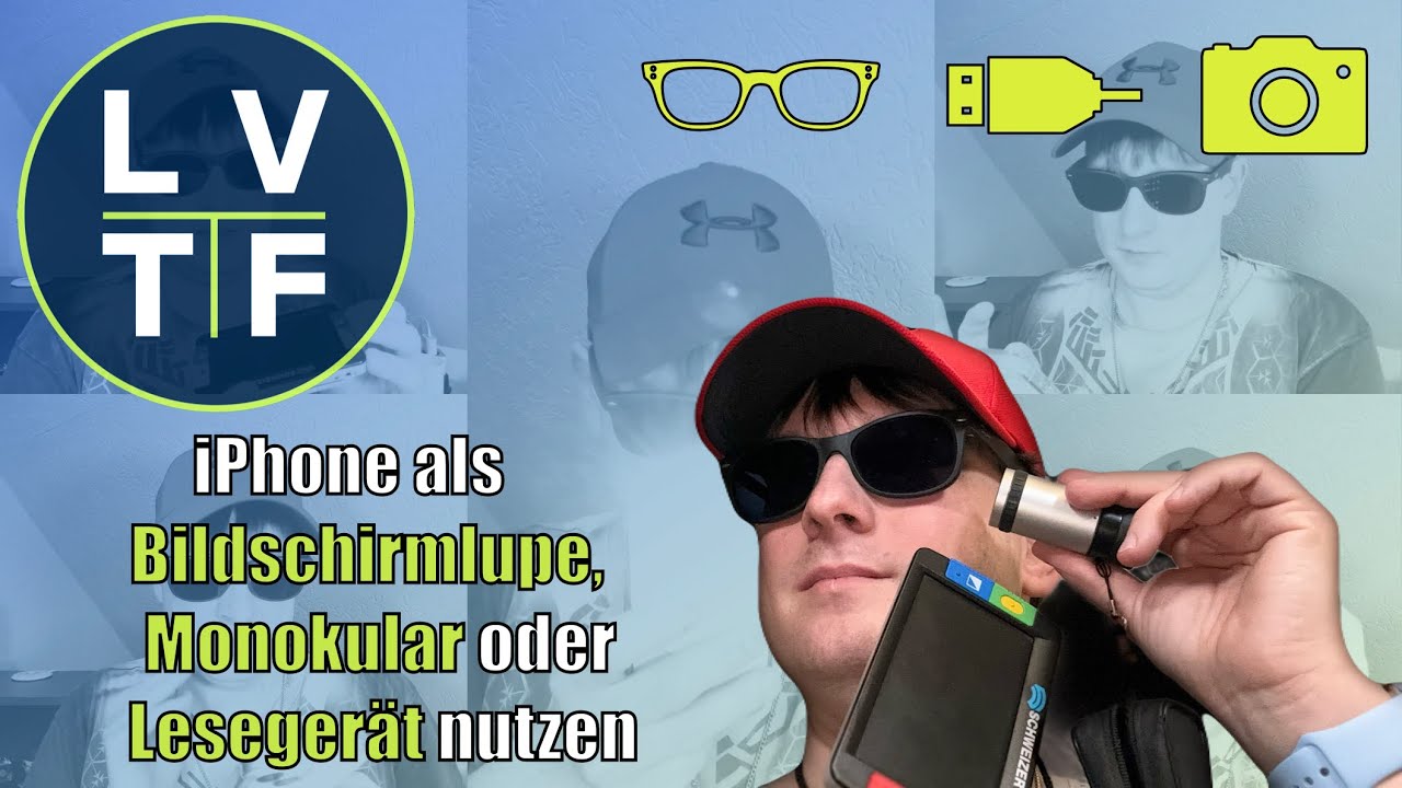 iPhone als Bildschirmlupe, Monokular oder Lesegerät nutzen