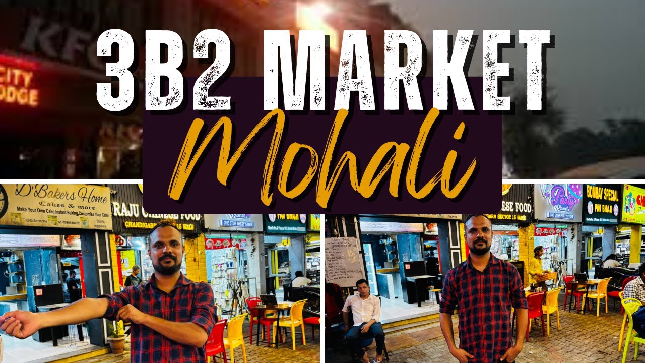 3b2 Market | Mohali | Rohit Agnihotri Vlogs