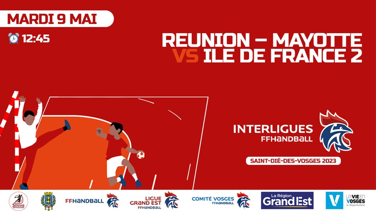 la Réunion - Mayotte | Ile de France 2 (Interligues Masculins Handball 2023)