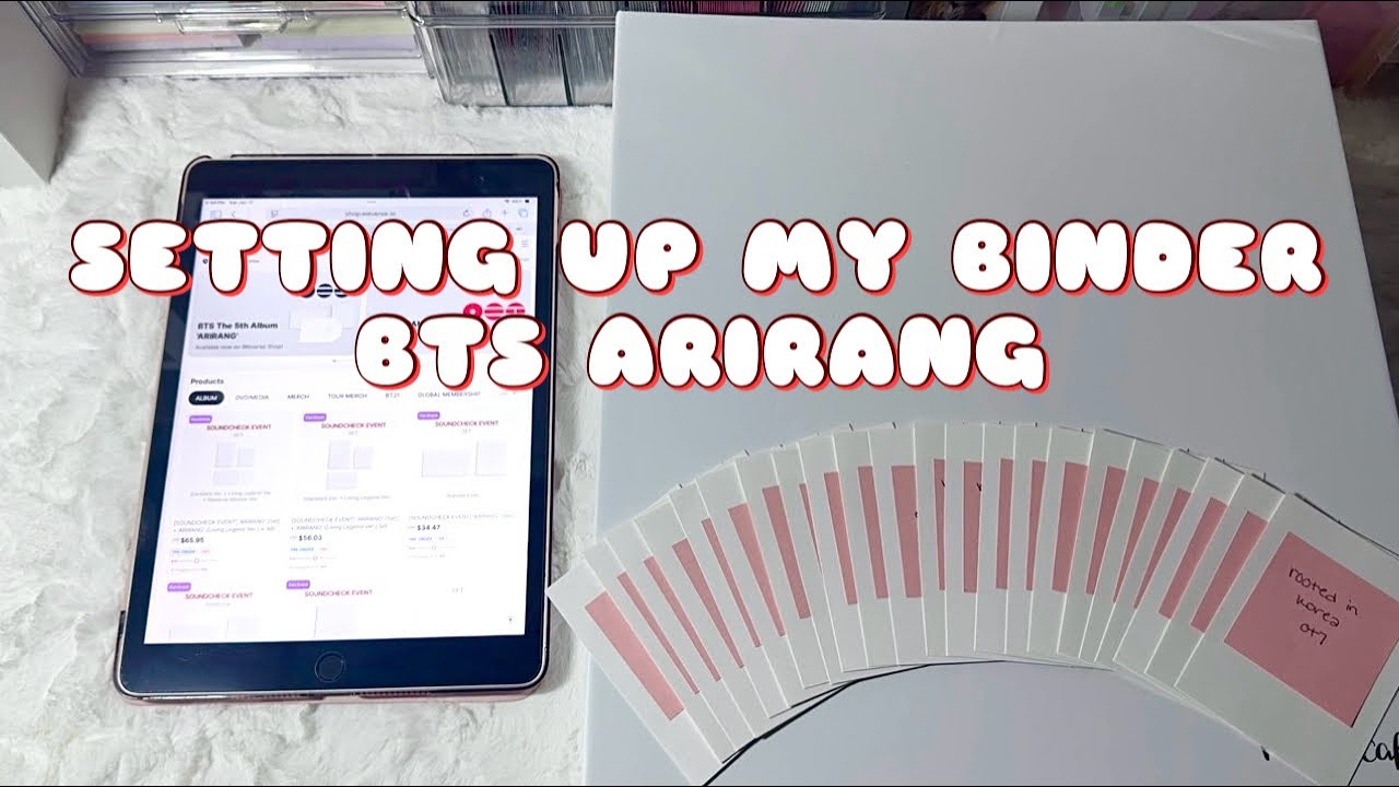 Собираю папку для альбома BTS Arirang!