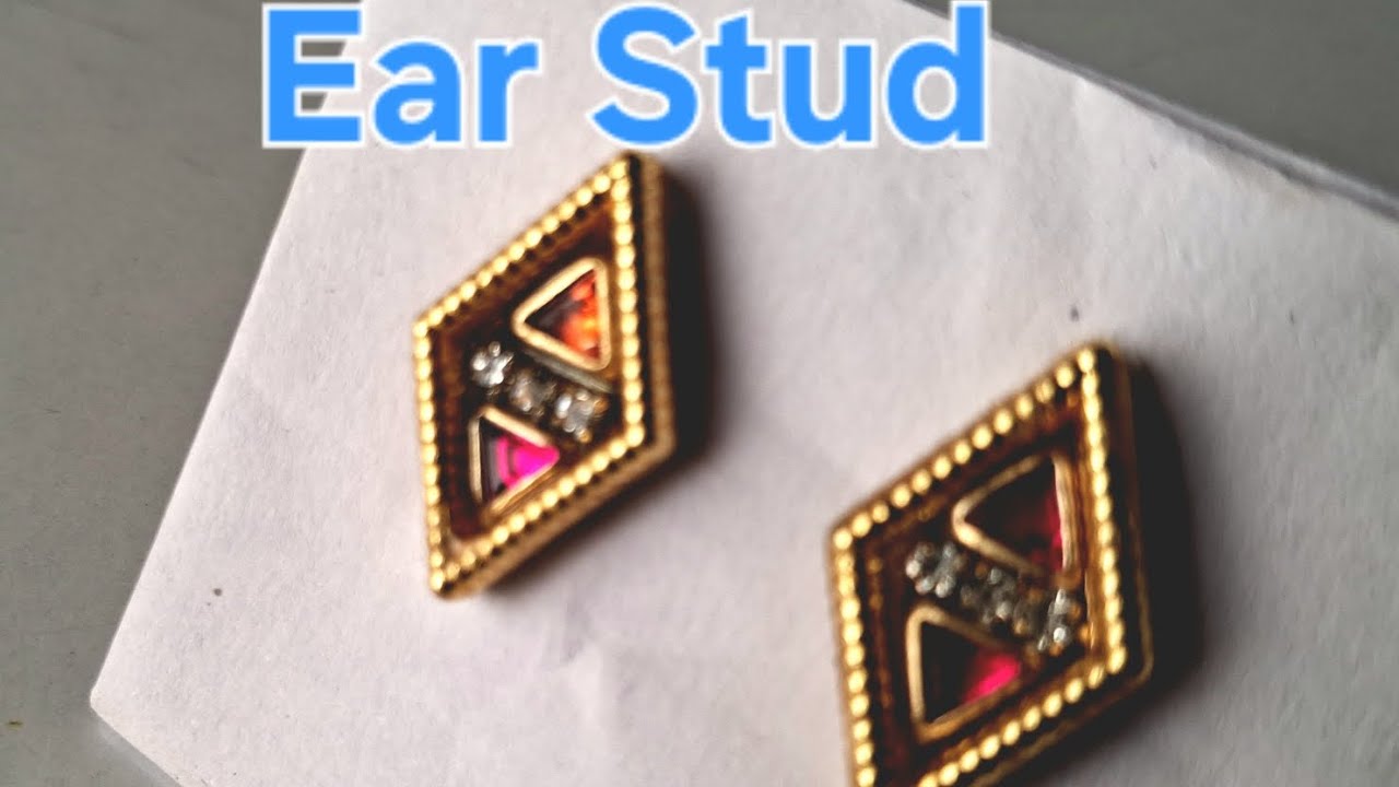 Watch and DIY with #woncraft --Ear Stud