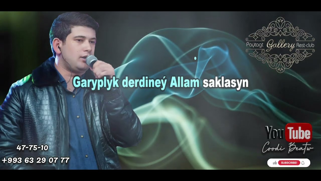 Ybraýym Nyýazmyradow - Garyplyk (Karaoke) prod. by Biggie