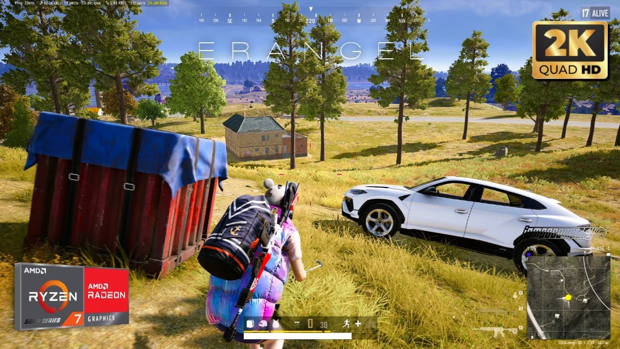 PUBG PC 2025 TPP SOLO ERANGEL 2K [QHD] | AMD Ryzen™ 7 5700X3D | RX 6700XT 12GB | No Commentary
