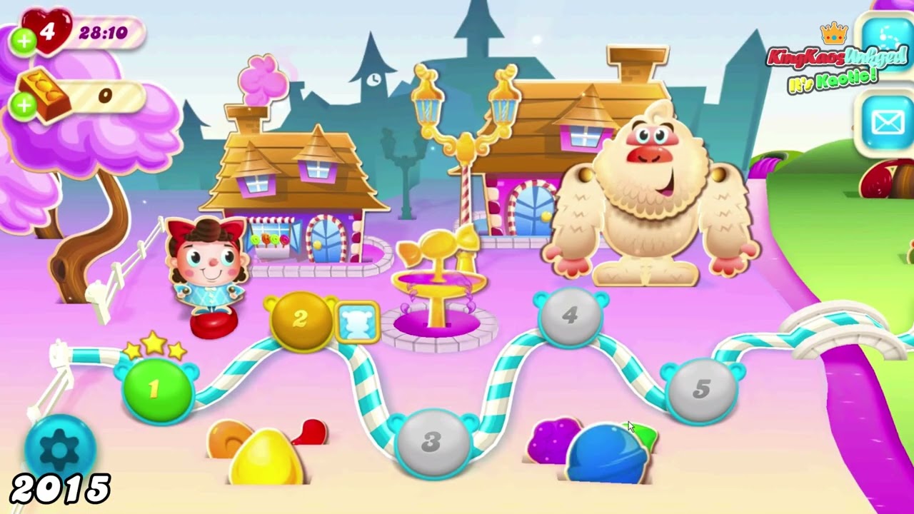 🥤 Evolution of Candy Crush Soda Saga 2014-2024