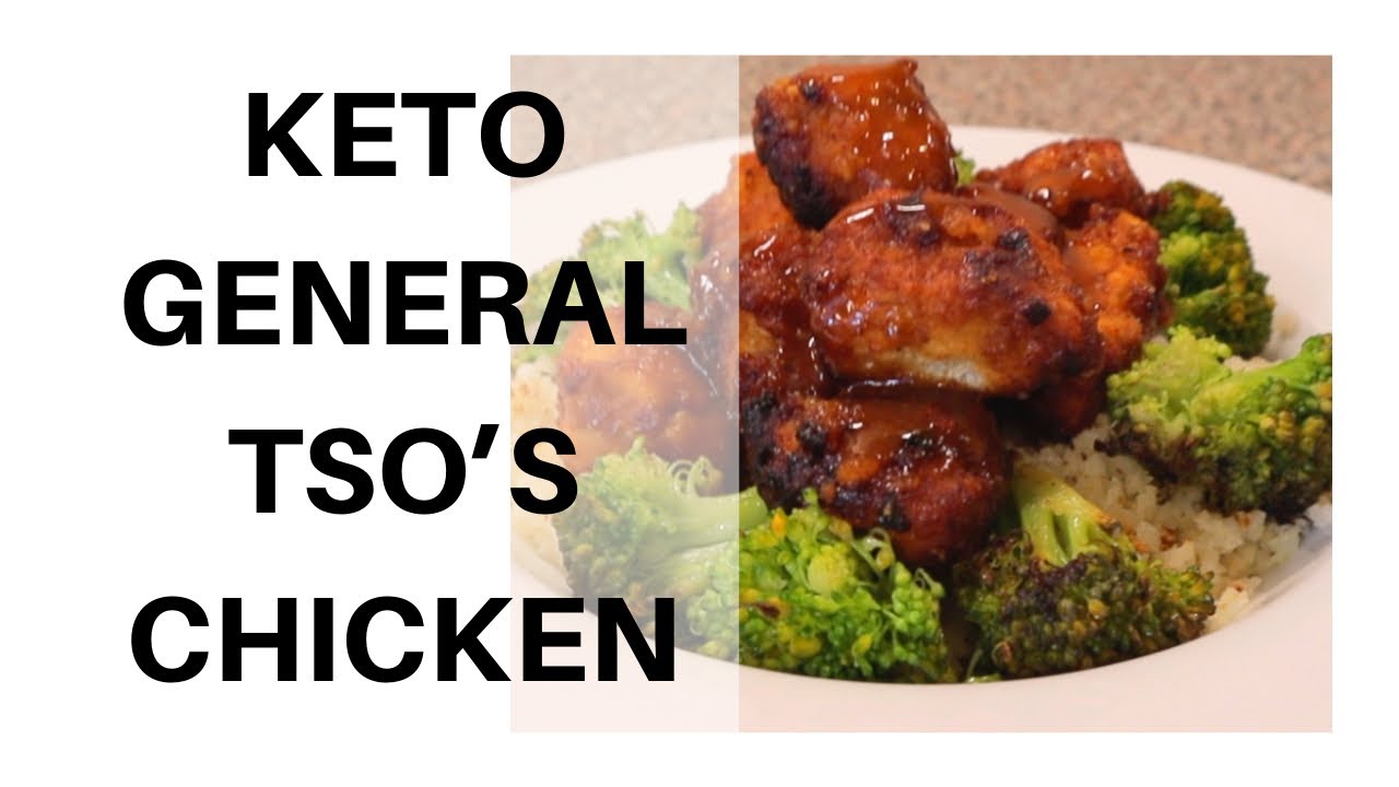 HOW TO MAKE KETO GENERAL TSO'S CHICKEN || KETO DIET || THM DIET || LOW CARB DIET