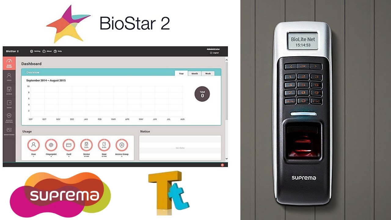 Suprema Bio Star 2 Time & Attendance Software Installation Step by Step  English