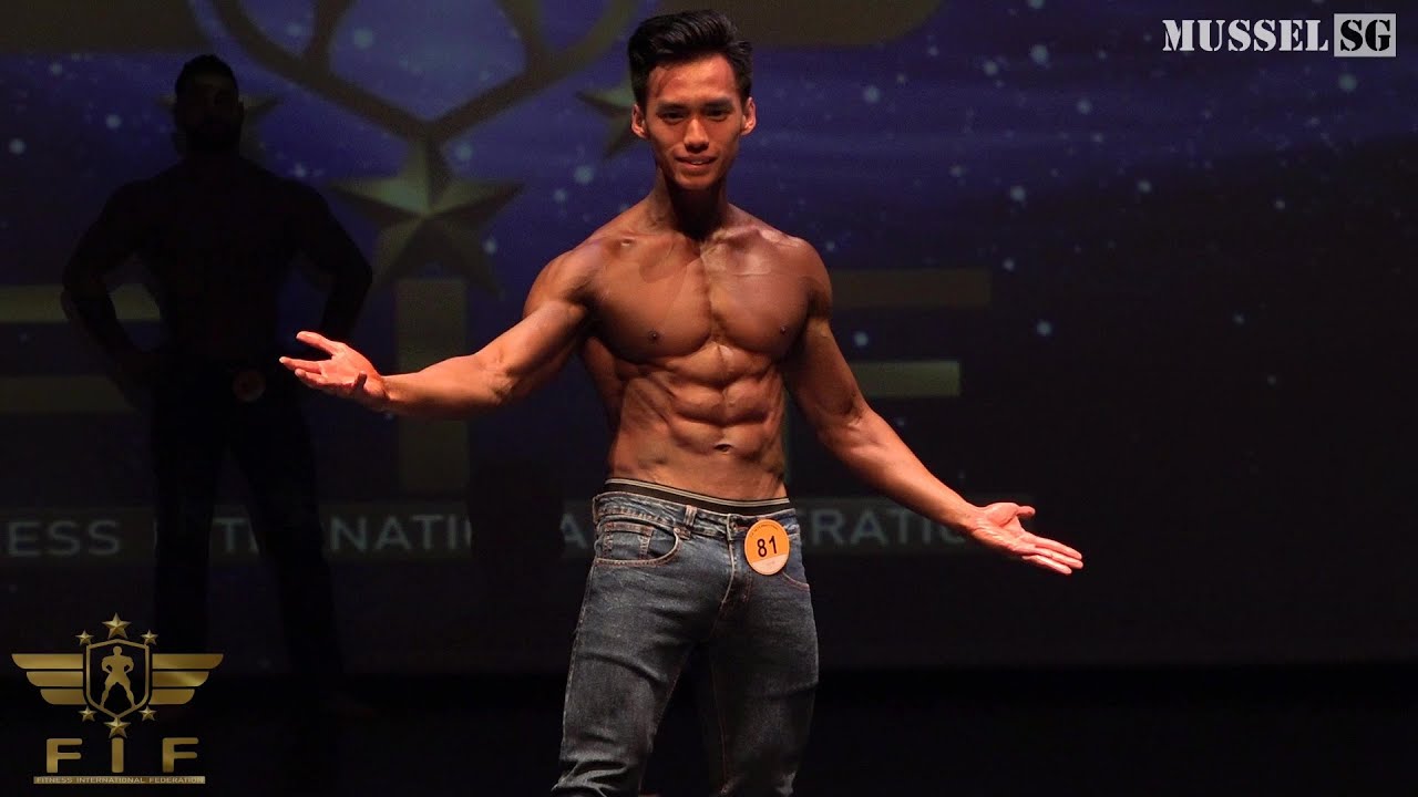 FIF World-Wide Classic 2023 - Men's Fitness Model (Below 170cm & Above 170cm)