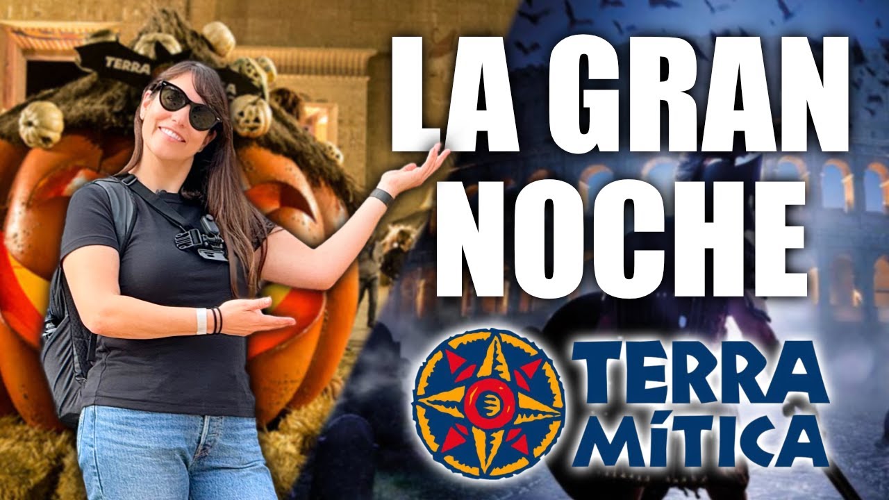 Terra Mitica Benidorm 🎃 Halloween 2024 y Hotel Grand Luxor