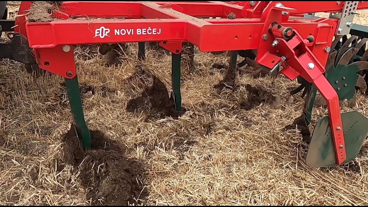 FOP AgroBear 3m szántóföldi kultivátor,  grubber bemutatása Istvánnal