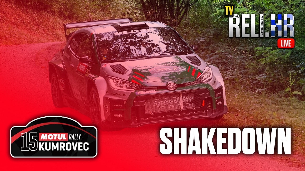 15. Motul Rally Kumrovec - Shakedown LIVE