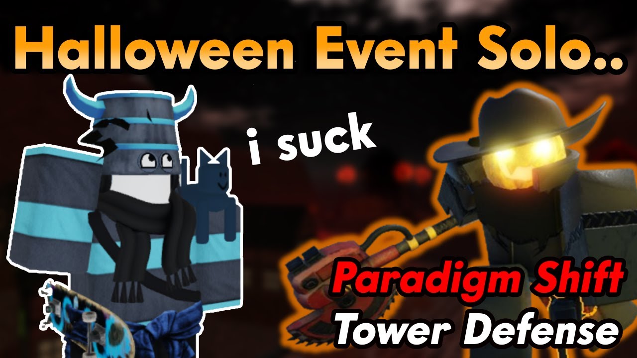 Событие «Старый Хэллоуин» в одиночку! | Paradigm Shift: Tower Defense