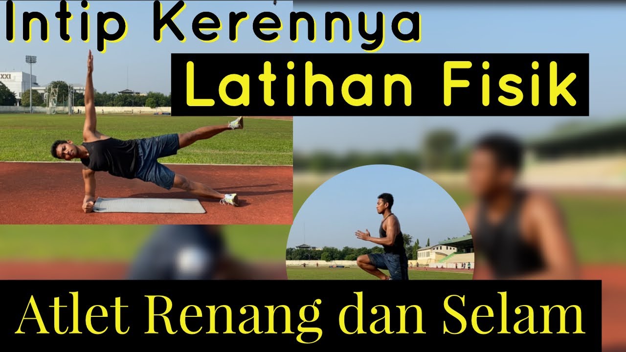 Intip Latihan Fisik Atlet Renang dan Selam