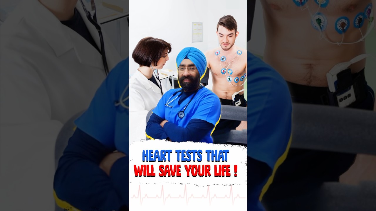 Best Tests To Check Heart Health And Blockages! | Dr. Paramjeet, Cardiologist #shorts #hearthealth