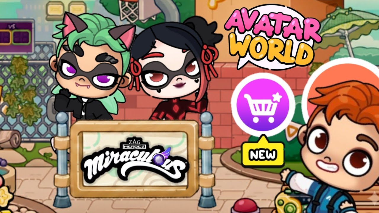 HOW TO CREATE MIRACULOUS CHARACTERS IN AVATAR WORLD! 🐞🐱 (Step-by-Step) 