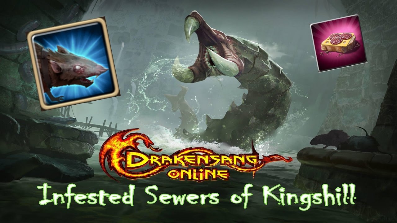 Drakensang Online [ Infested Sewers of KingShill ] New Event - !New Epic Mount! - marianus